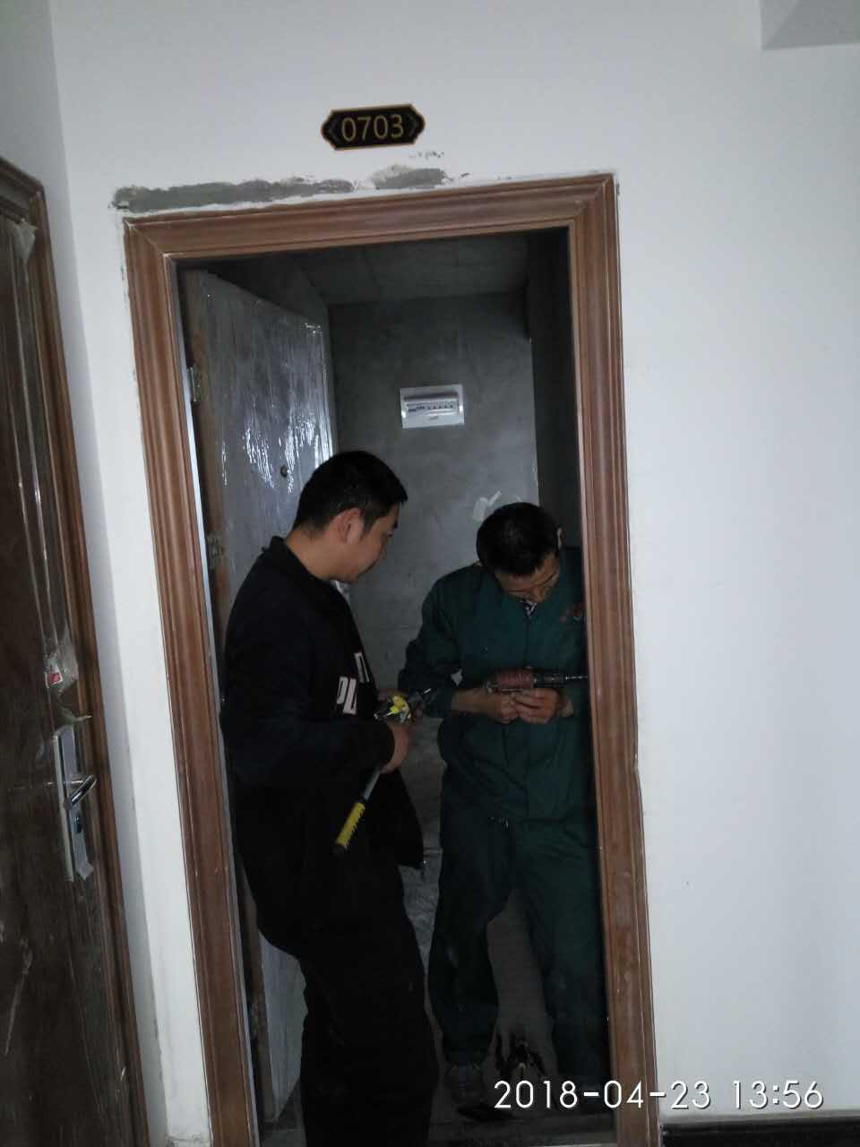 2018年4月23日榆次工地安裝現(xiàn)場(chǎng)